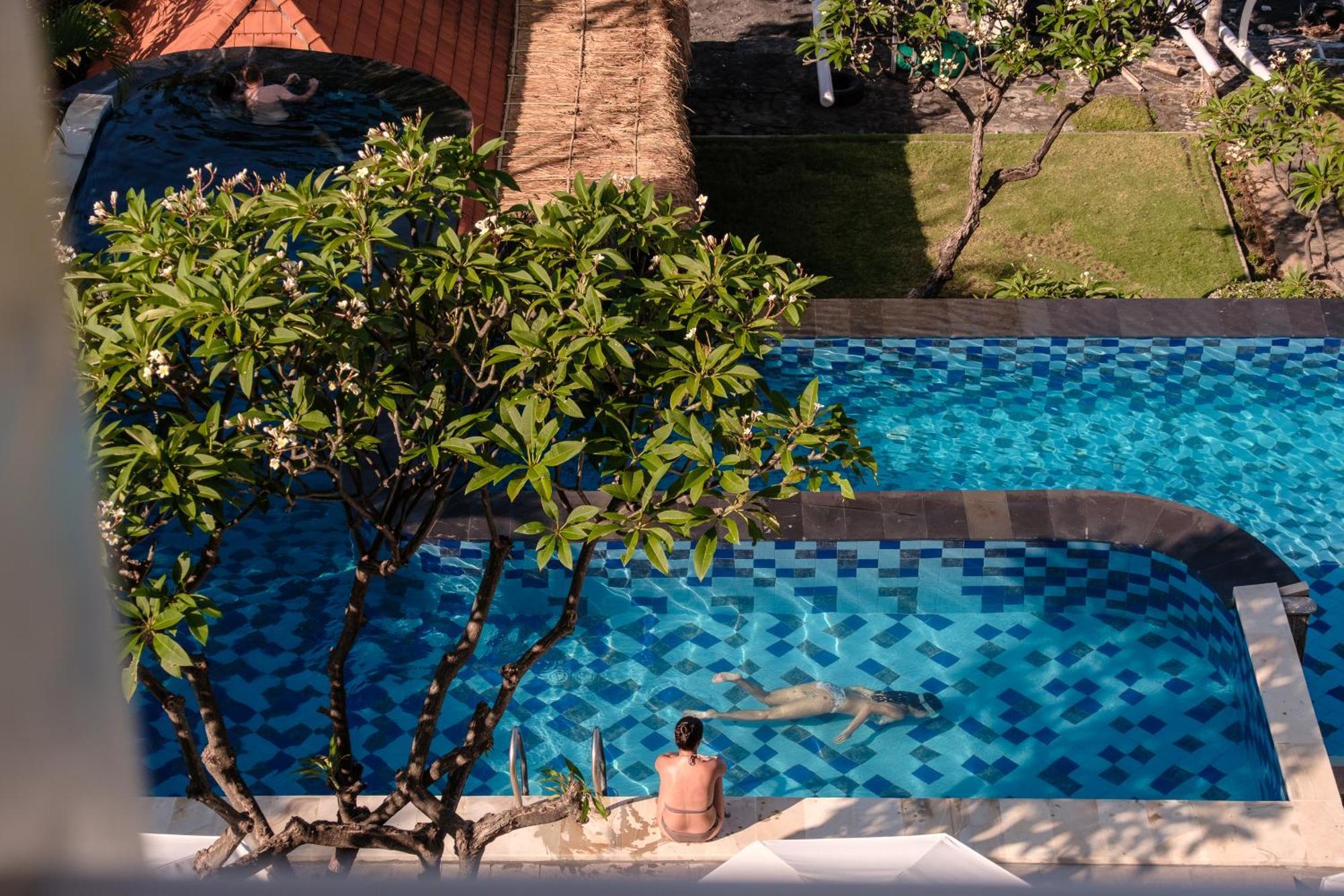 Deluxe Twin Room with Pool and Sea View